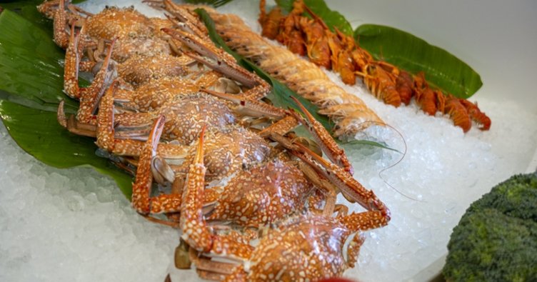 خرچنگ منجمد (پخته شده)