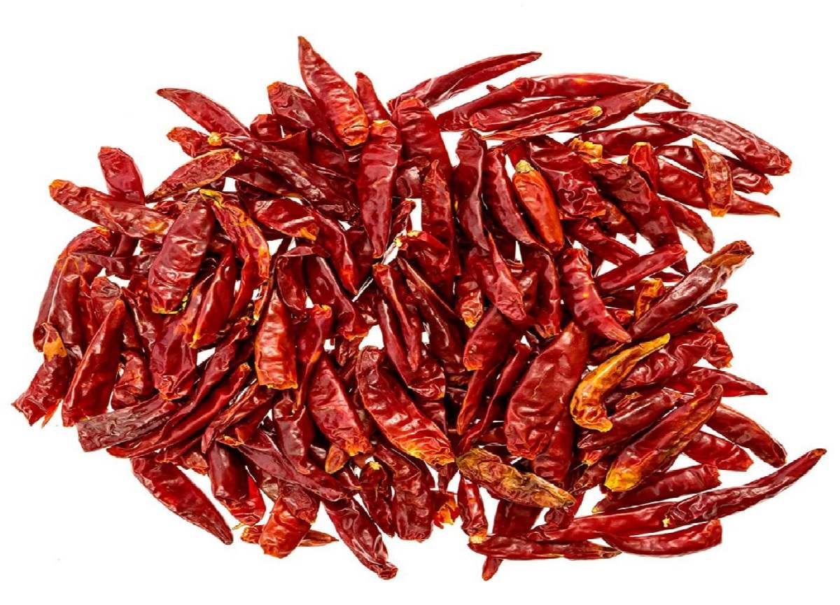 فلفل تند خشک شده (پخته شده)