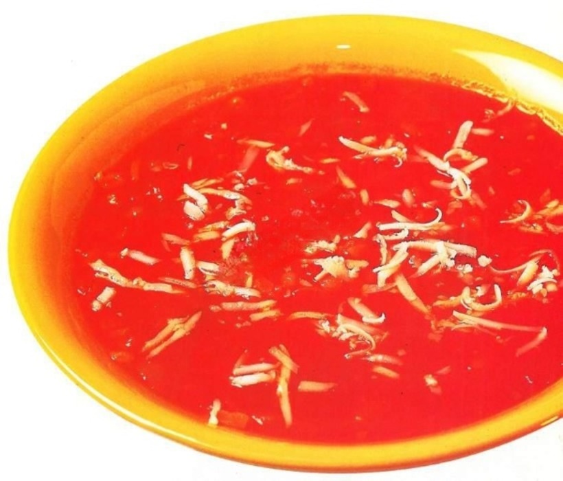 سوپ گوجه فرنگی